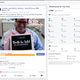 Engagement metrics for dental practice Facebook post